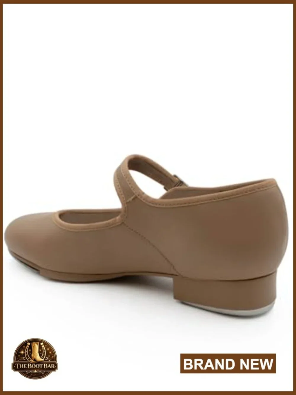 Mary Jane Tap Shoes with Buckle Closure Pre-Attached Taps
